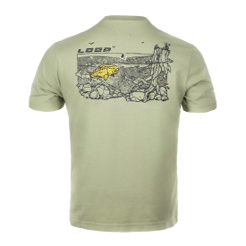 Loop M's Logo T-Shirt Trout Seagrass