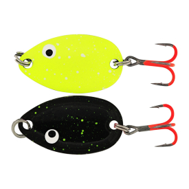Black/Chartreuse Splat
