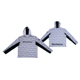 Megabass Game Hoodie White - XL