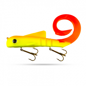 Musky Innovations Bull Dawg Regular Pro 9''/23cm, 127g - Pro Orange Tail Sherbert