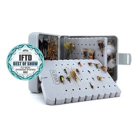 Wynd Bynder Gray Fly Box Flugask