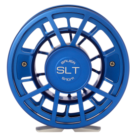 Bauer SLT Fly Reel Blue & Silver
