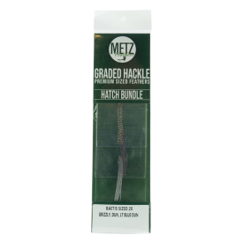 Metz Hackle Hatch Bundle 3-pcs - Baetis #20