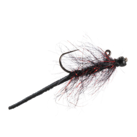 Umpqua Balanced Leather Leech Nano #10 - Black/Red