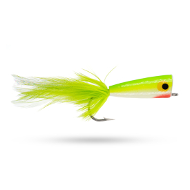 Umpqua Saltwater Popper Chartreuse #2/0