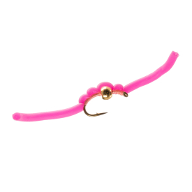 Umpqua Squirmy Wormie TB Hot Pink #12
