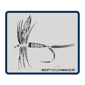 RepYourWater Sticker - Feather Dry Fly