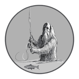 RepYourWater Sticker - Swing Squatch Repeat