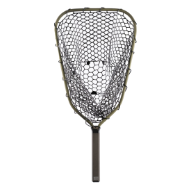 Rising Lunker Landing Net Clear 25cm handle - Moss