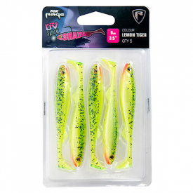 Fox Rage Slick Shad Ultra UV 7 cm / 2.75'' Lemontiger 5-pack