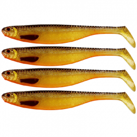 Westin ShadTeez Slim 7,5cm Gold Rush 4-pack