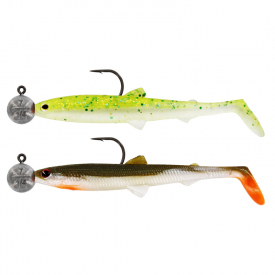 Westin BullTeez 9,5cm R 'N R 7g #4/0 (2-pack) - Dark Water Mix 5