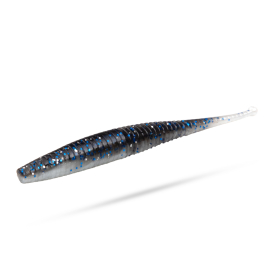 Mikado M-Craft Wiggly Worm 10cm (5-pack) - Bluegill