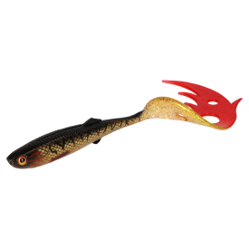 Mikado Sicario Pike Tail 18cm (2-pack) - Spotted Bullhead