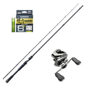 Shimano Poison Adrena Casting 1610M2 7-21g Metanium Combo
