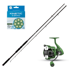Mikado Bixlite Power Spin Okuma Ceymar TG Combo 8' 30-85g 