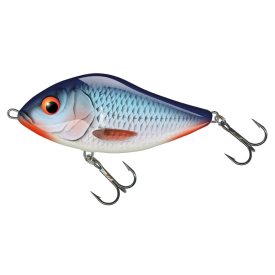 Salmo Slider 10cm, 36g Flytande - Bleeding Blue Shad