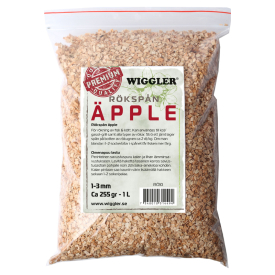 Wiggler Rökspån Äpple 255g