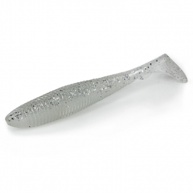 Molix RA Shad 3'', 7,6cm Fat (6-pack) - White Shad