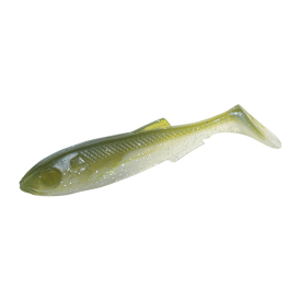 Molix RT Paddle Flex 4'', 10cm (4-Pack) - Olive Shad