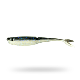 Scout Fluke TPE 12cm (5-pack) - Black Wakasagi