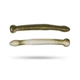 Scout Ned Worm 8,5cm (8-pack) - Sparkle Arkansas Shiner