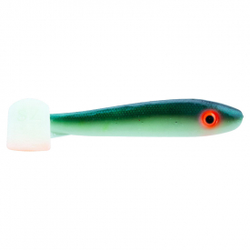 Svartzonker Big McRubber Glow 25cm (2-pack) - Rügen Herring