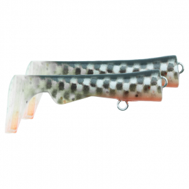 Svartzonker Ugly Louis Junior Paddle Tail (2-pack) - Smokey