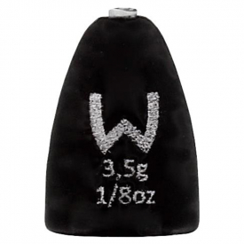Westin Add-It Tungsten Bullet Weights Matte Black (5-pack) - 3,5g