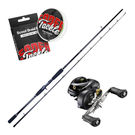 SvartZonker Black Series The Horizon & Curado Casting Combo 8'4'' 50-160g