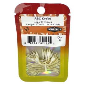 Semperfli ABC Crab Legs & Claws Skeletons - 20mm 