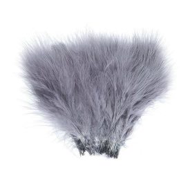 Wolly Bugger Marabou - Shad Gray