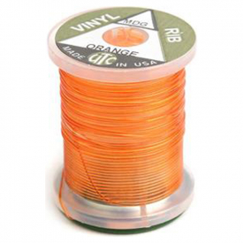 Vinyl D Rib, Midge - Orange