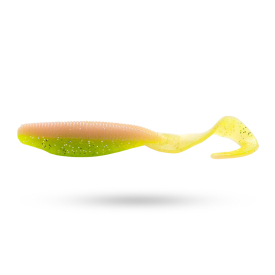 Z-man StreakZ Curly TailZ 4'' (5-pack) - Electric Chicken