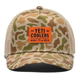 Yeti Coolers Camo Trucker Hat