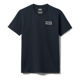 Yeti Lchest Logobadge SST T-Shirt, Navy