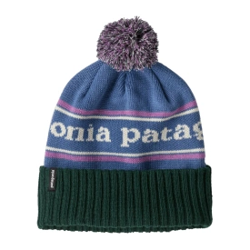Patagonia Powder Town Beanie Park Stripe: Barnacle Blue
