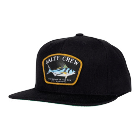 Salty Crew Rooster 6 Panel Black