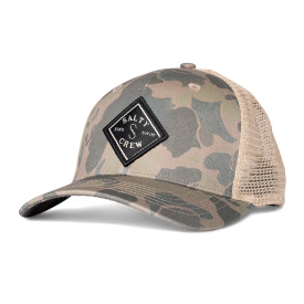 Salty Crew Sea Line Retro Trucker Sand Camo
