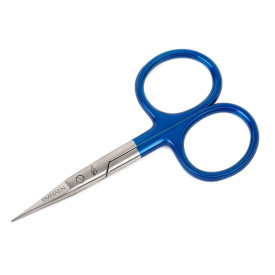 SMHAEN Scissor Straight 4'' Tungsten Carbide Fine Blade Blue