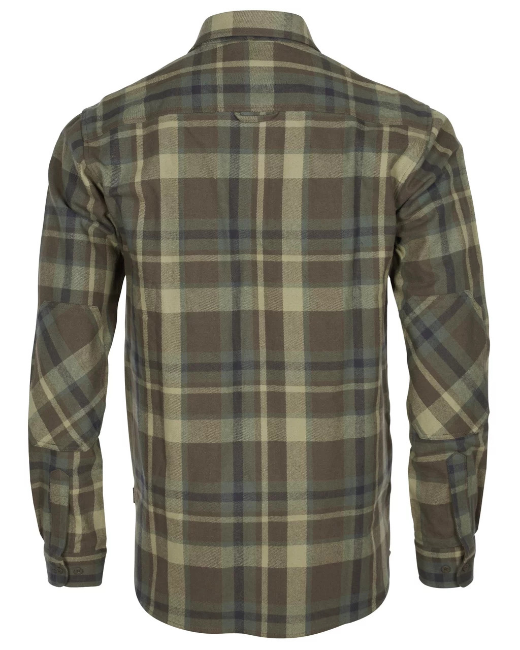 Pinewood Lappland Rough Flannel Shirt Green/Brown