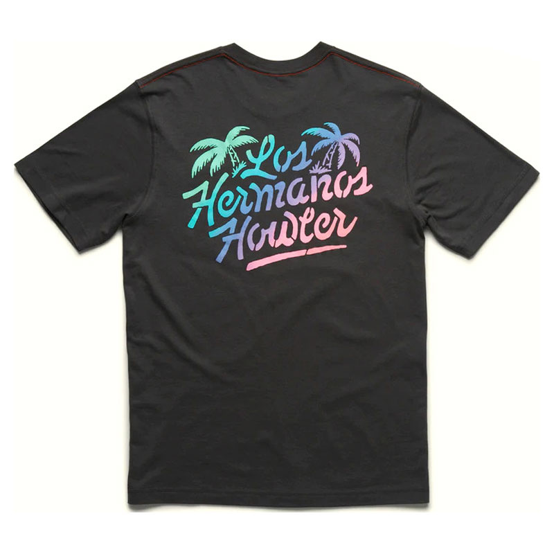 Howler T-Shirt Pocket Los Hermanos Fade Antique Black