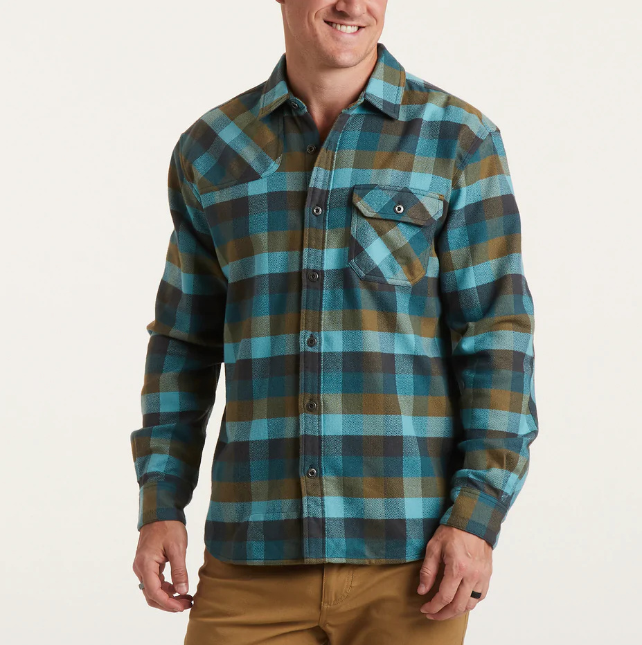 Howler Harkers Flannel Grice Plaid Aquapool