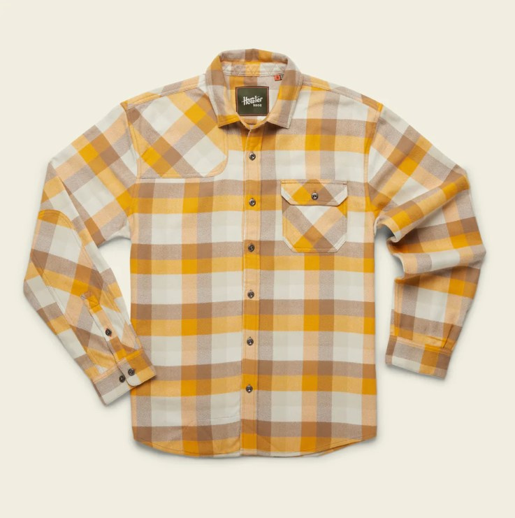 Howler Harkers Flannel Grice Plaid Wheatfield