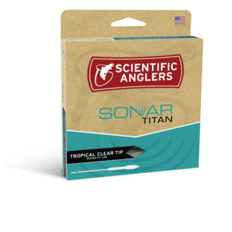 SA Sonar Titan Tropical Clear Tip Sand/Horizon/Clear WF Fluglina
