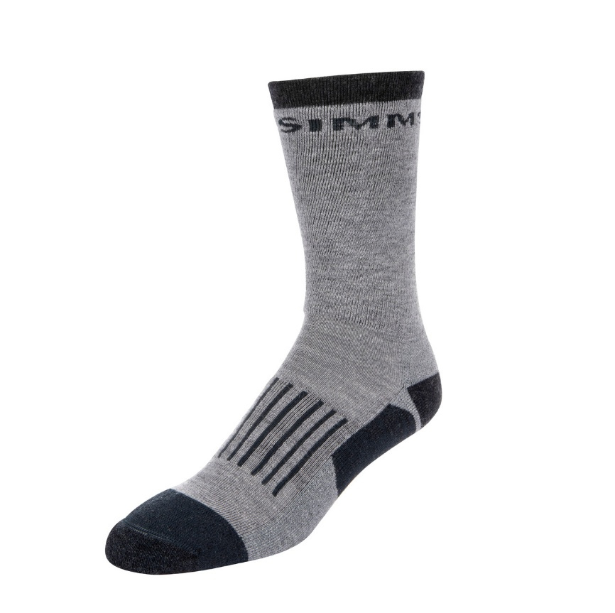 Simms Merino Midweight Hiker Sock Steel Grey