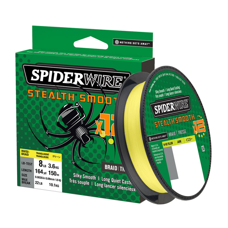 Spiderwire Stealth Smooth Carrier 8 Braid Camo 150m 84lb 0.33mm