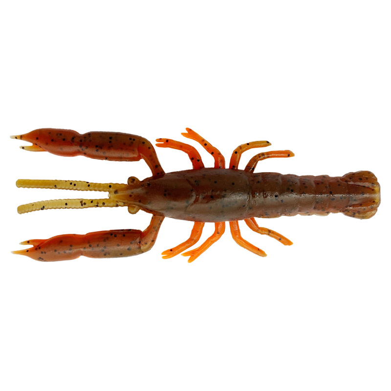 Savage Gear 3D Crayfish Rattling 5.5cm 1.6g (8-pack) - Brown Orange