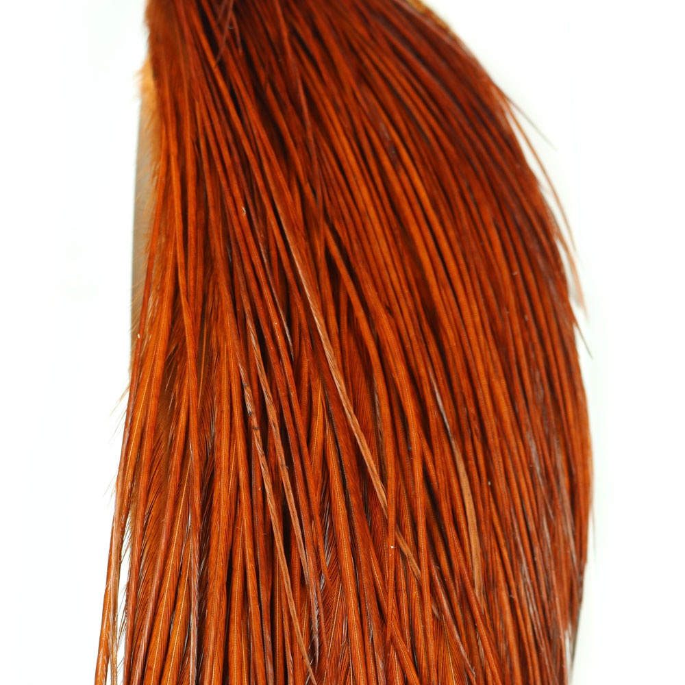 Whiting Silver 1/2 Cape Dyed Natural Brown