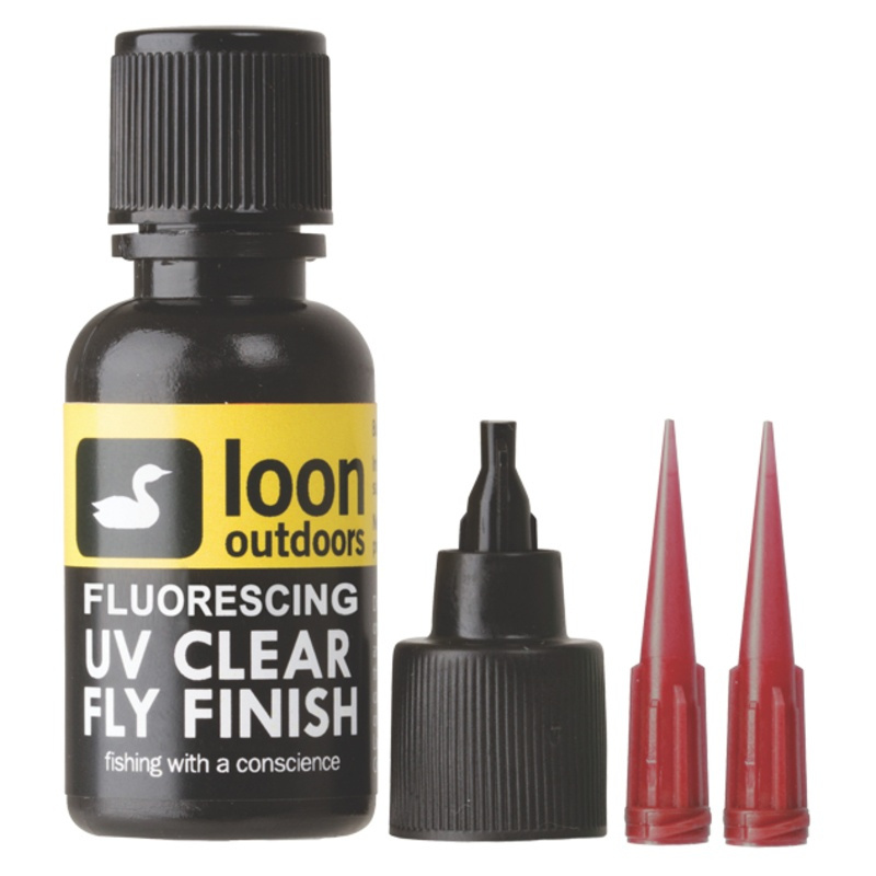 Loon UV Clear Fly Finish - Fluorescing (1/2 Oz)